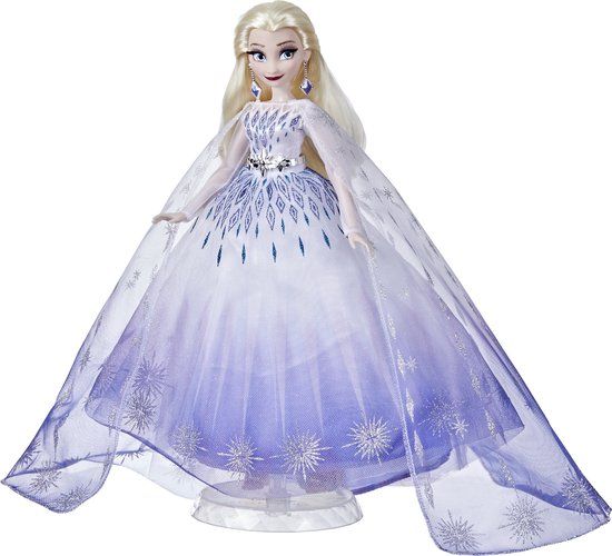 Hasbro Disney Frozen Princess Style Series Holiday Elsa pop