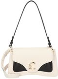 Coccinelle C-Me Schoudertas Leer 27 cm - Dames - blanco-noir