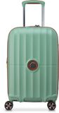 Delsey Carrousel 2 Handbagagekoffer 55 cm Expandable – 38L – 2,9 kg – Polycarbonaat – TSA Slot – Zip SECURITECH® 2 – 5 Jaar Garantie - Sage Green