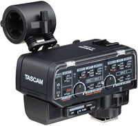 Tascam CA-XLR2d-AN XLR Microfoon Adapter Kit voor camera's (3.5mm analoog)