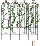 VEVOR Set van 4 Trellis Klimhulp Planten Trellis 51x220cm