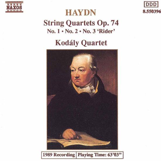 Kodaly Quartet - String Quartets Op. 74, Nos. 1-3 - CD