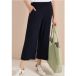 Cecil 3/4 High Waist broek met wijde pijpen in Loose Fit