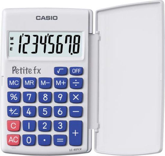 Casio MS-20UC Bureaurekenmachine Wit