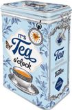 Nostalgic Art Merchandising Aroma Box - It's Tea O' Clock - Classic Tea - Bewaarblik voor Thee