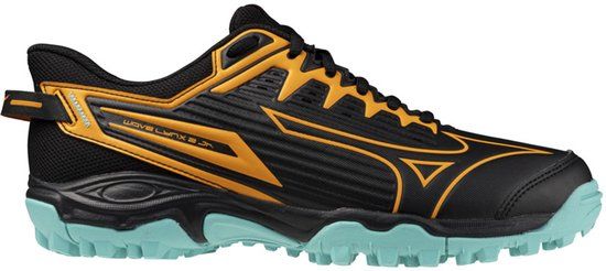 Mizuno Wave Lynx 2 Hockeyschoenen Junior Zwart - Oranje - Groen