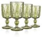 Ensemble vintage de 4 verres à vin 300 ml