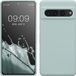 kwmobile telefoonhoesje geschikt voor Google Pixel 7 Pro - Hoesje met siliconen coating - Smartphone case in cool mint