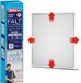 tesa INSECT STOP FALT Aluminum Frame for Windows - opvouwbaar verstelbaar frame, hor, wit - 80 x 80 cm tot 140 x 140 cm