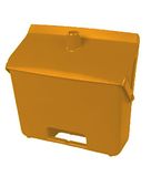 Maya Professional Tools 80201-7 inklapbare veegschop zonder steel, FBK/levensmiddelhygiëne, 330 mm x 310 mm x 125 mm, oranje