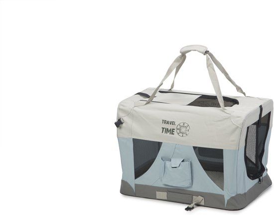 Beeztees Travel Time - Hondenbench - Nylon - 60x42x42 cm