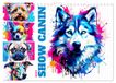 Show Calvendo Show canin (Calendrier mural 2027 DIN A4 vertical), CALVENDO calendrier mensuel