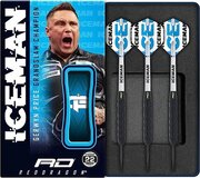 Red Dragon Gerwyn Price 'The Iceman' Steeltip Brass Darts - 22g