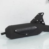 Silencioso Yasuni Uitlaatdemper voor MBK 50 Booster Scooter 2004-2019 ECO / TUB020 - Zwart