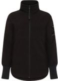 Didriksons Damesfleece met rits Ronja zwart