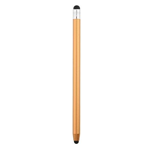 N.B. Capacitieve touchscreen-stylus, S Pen-vervanging met hoge gevoeligheid met digitaal potlood met dubbel uiteinde, voor capacitieve apparaten Mobiele telefoon, smartphone, tablet en computer (goud)
