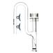 Blauw Aquaristic Blauw 7780073 glas overflow inflow 13 mm