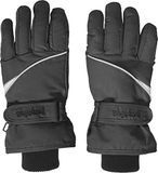 Playshoes - Winter handschoenen met klitteband - Zwart - maat 4 (18cm) 6-8 years