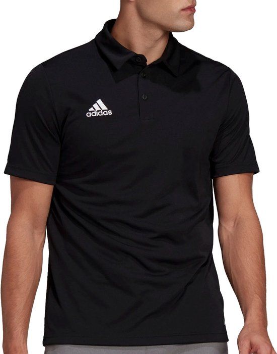 adidas Entrada 22 Sportpolo Mannen - Zwart - Maat XL