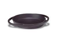 Pentole Agnelli Mini bord van gietijzer, zwart mat 12 cm - Zwart
