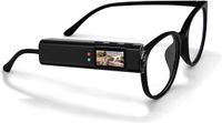Merkloos Sportbril Camera - Caméra d'action - 2.7K WiFi - Enregistrement POV - S110 - Noir - 5MP - Écran IPS de 0.96 pouce