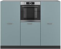 Vicco R-Line Keukenblok – 180 cm zonder werkblad Blauw-grijs/antraciet
