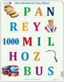Larsen Puzzle Cadre - Mis Primeras Palabras (en Espagnol) - 10 à 25 pièces