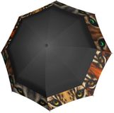 doppler Paraplu Modern.Art Long Automatic Wildlife Zwart Veelkleurig