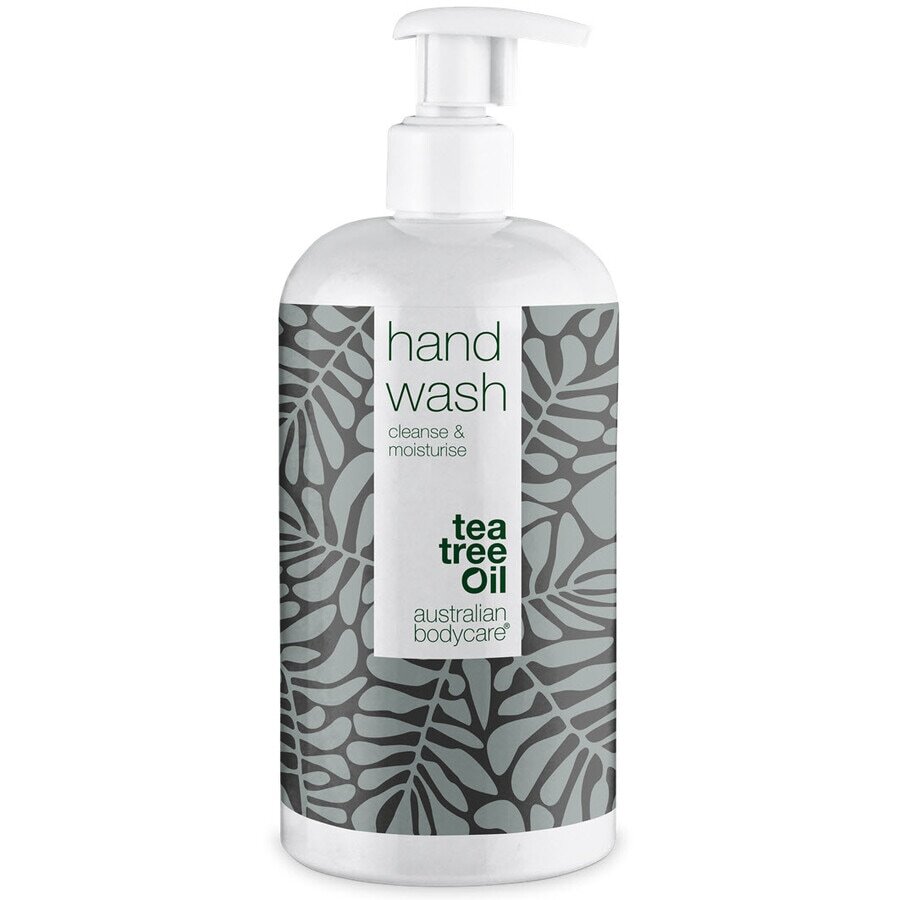 Australian Bodycare Hand Wash 500 ml | Vocht inbrengende & effectieve handzeep | Met 100% natuurlijke Tea Tree Olie | Effectief tegen vuil & bacteriën | Actieve ingrediënt Tea Tree bestrijdt bacteriën