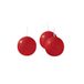 CERERIA DI GIORGIO risthó Kaarsen bal, was, rood, 3 x 3 x 3 cm