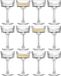Pasabahce Champagneglazen Elysia - 12x - 260 ml - kristalglas - coupe glazen