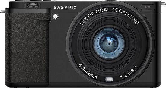 Easypix PowerPro VX6430 - Zwart - 8MP - 10x Optische Zoom - 4K - WiFi