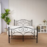 Viking Choice Metalen bedframe 160x200 cm - Zwart