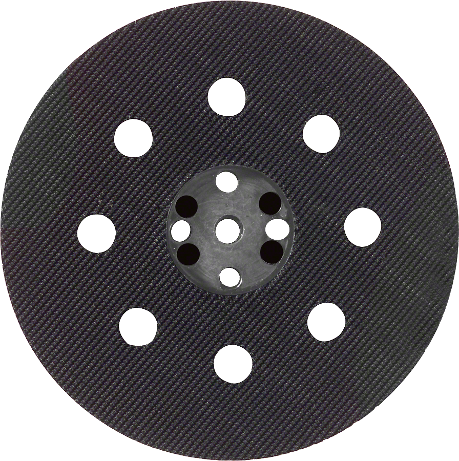 Bosch Schuurpads met 8 gaten - Zwart - 3 608 601 006