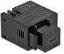 Delock USB-C - terminal block Keystone USB-lader module | 10,5W | zwart