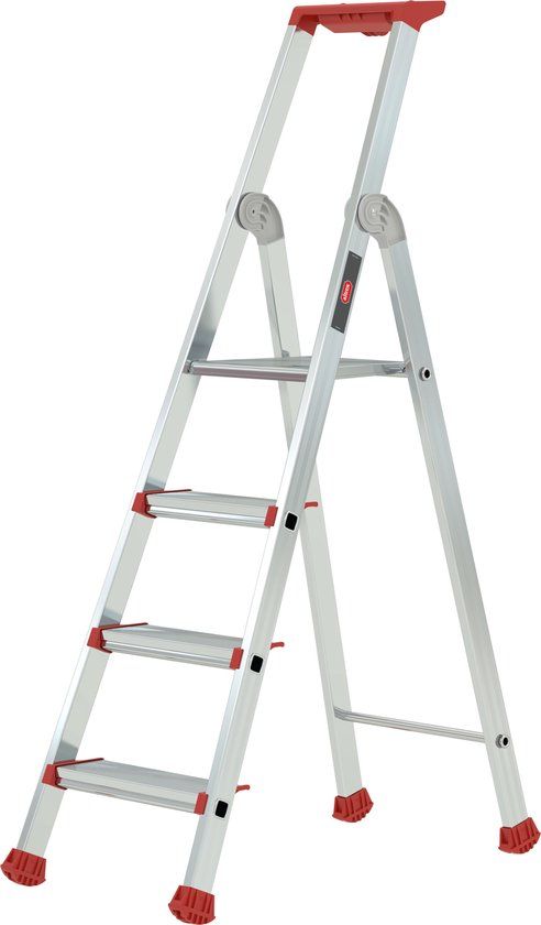 Altrex Nimba NEO 4 Trap - Enkel - Aluminium - 4 Treden - Max. Werkhoogte 2,9m