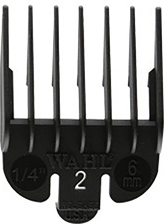 Wahl Haircutting Comb 1/4" Nº4 (6 mm) - Unisex - Europa - 12 Months