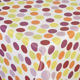 Venilia Tafelkleed meerkleurig tafellinnen, tafelzeil, onderhoudsvriendelijk, waterafstotend, rechthoekig, pvc-polyester, kleurrijke confetti, 140 x 200 cm