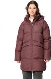Vaude Annecy II Parka Vrouwen Kledingmaat 40 Polyester Waterdicht Ruby Dusk