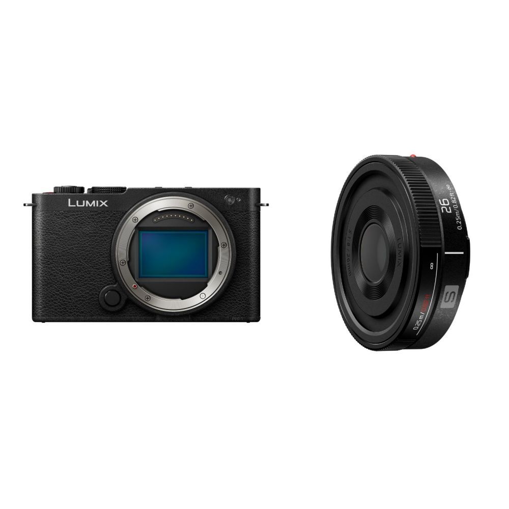 Panasonic Panasonic Lumix S9 Body Jet Black + Lumix S 26mm F/8 Manual Focus