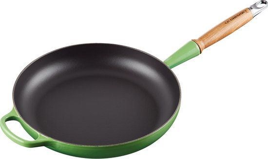 Le Creuset Signature Koekenpan - 28 cm - Bamboo - Gietijzer