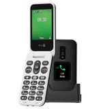 Doro Leva E30 7,11 cm (2.8\") 142,7 g Zwart, Wit Basistelefoon