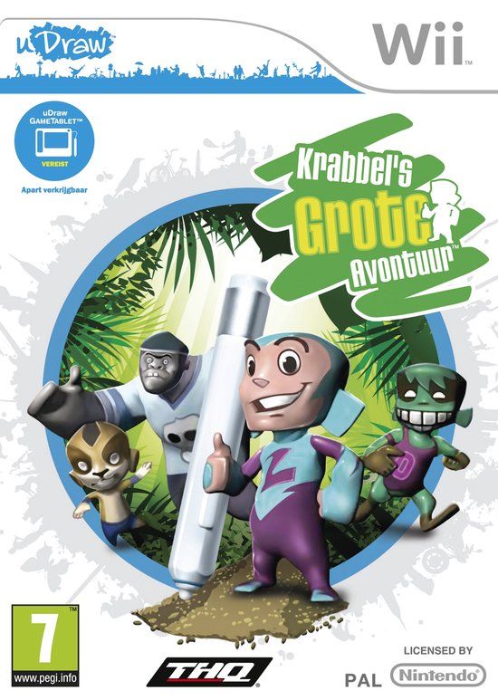 THQ Nintendo Wii - Udraw - Krabbel's Grote Teken Avontuur