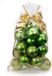Inge-glas Inge Christmas Goods Kerstballen - 20st - giftbag kunststof groen 6cm