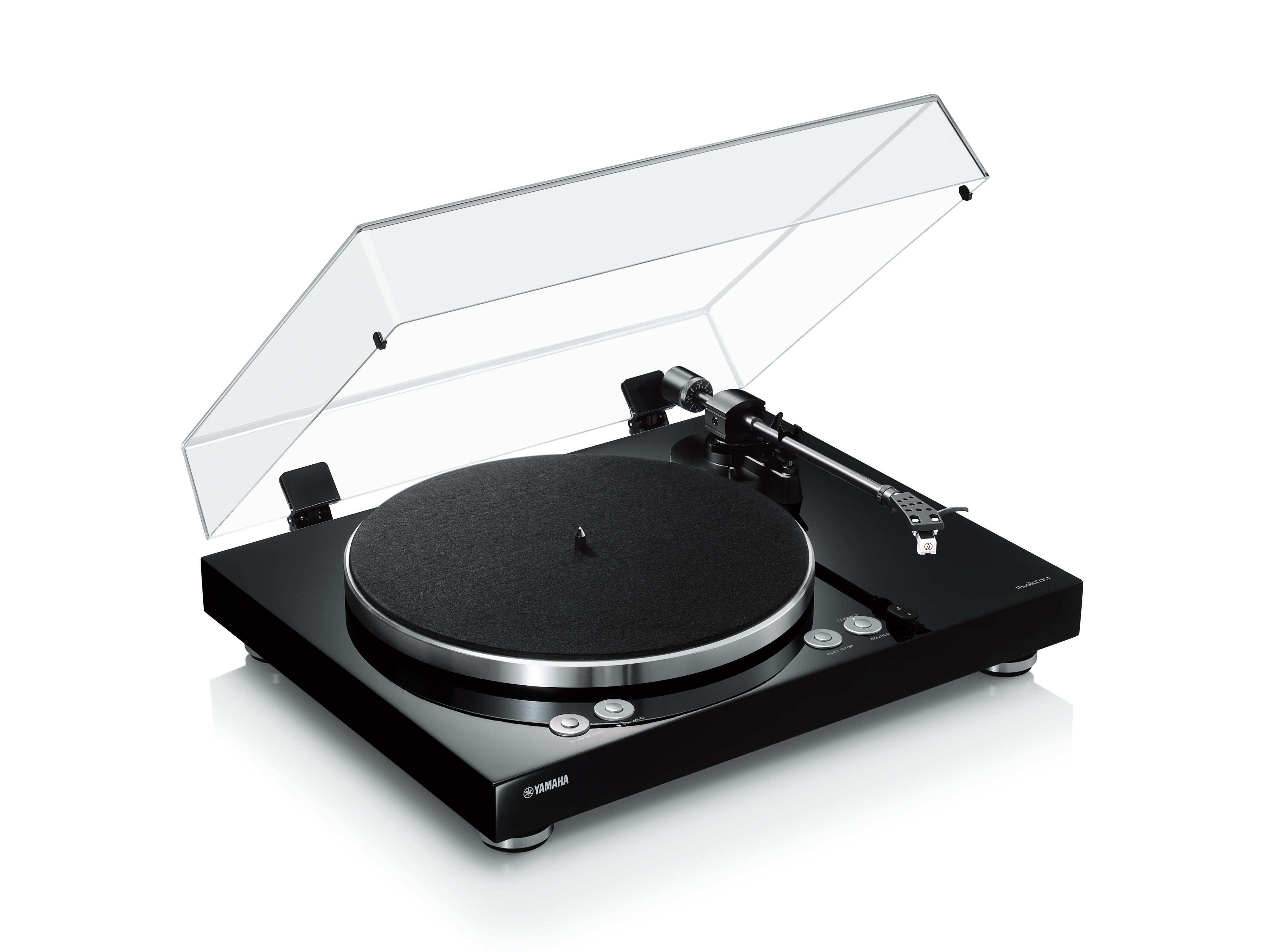 Yamaha MusicCast VINYL 500 - Black - Belt Drive Turntable