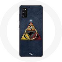 Maniacase Hoesje voor Oppo A16 Game of Thrones seizoen 8 De IJzeren Troon Driehoek Logo Baratheon Lannister Stark en Targaryen