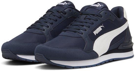 PUMA ST Runner v4 NL Unisex Sneakers - Club Navy-PUMA White