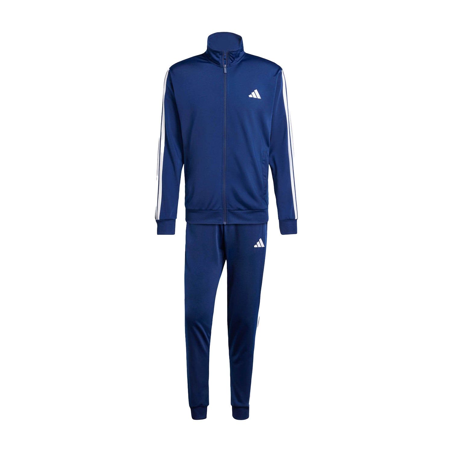 adidas Sportswear Basic 3-Stripes Tricot Trainingspak - Heren - Blauw - XL