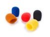 HQ Power Windkapjes voor microfoon, set van 5, schuimrubber, 5 kleuren