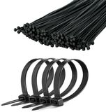 Cabletech Serie - Nylon Kabelbinders - 4,8 mm x 25 cm - Zwart
